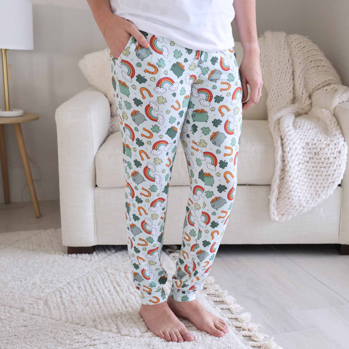 st. patrick's day unisex adult pajama pants 