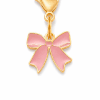 Pet Collar Charm | Pink Bow