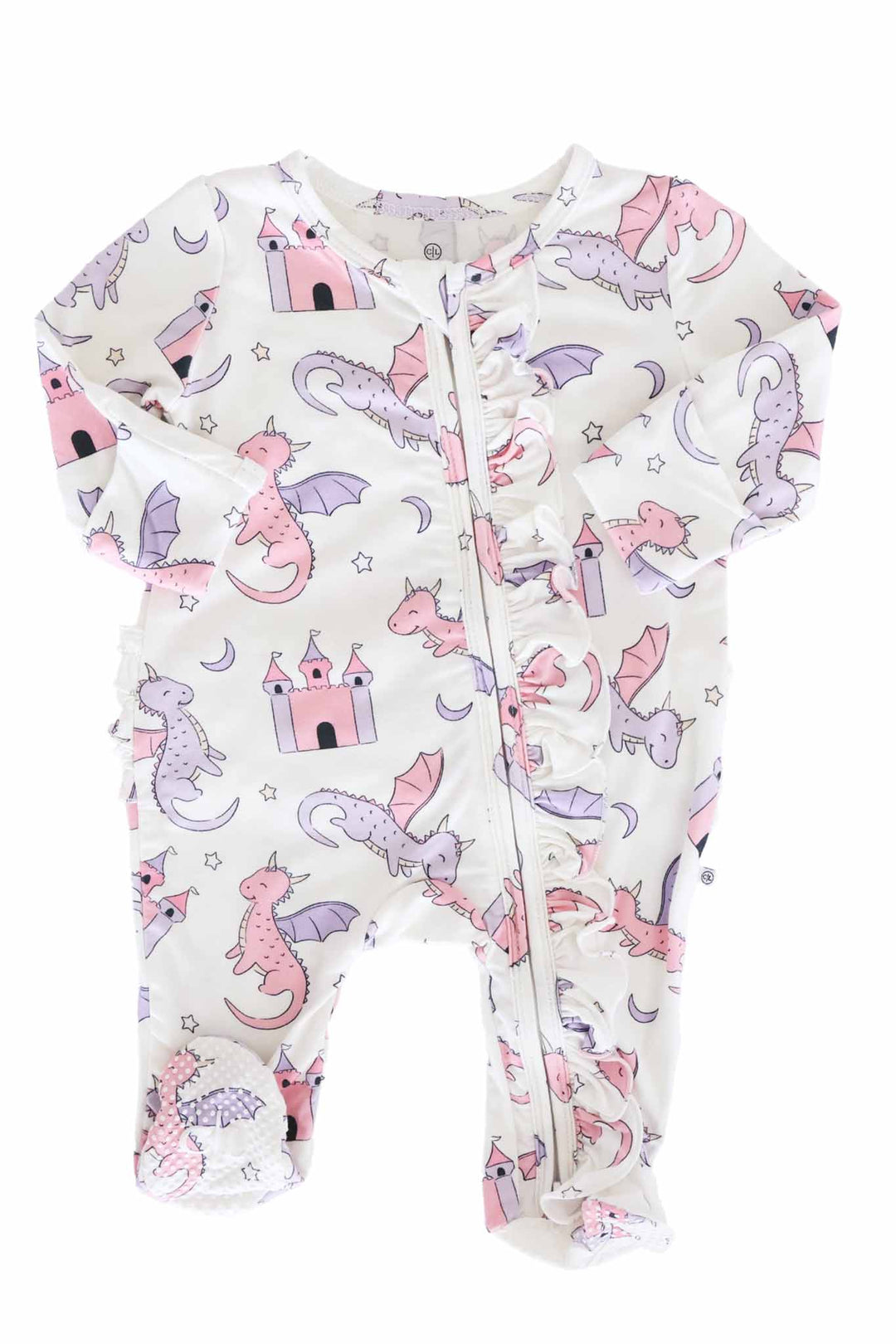 Girl Ruffle Zipper Footies | What's New