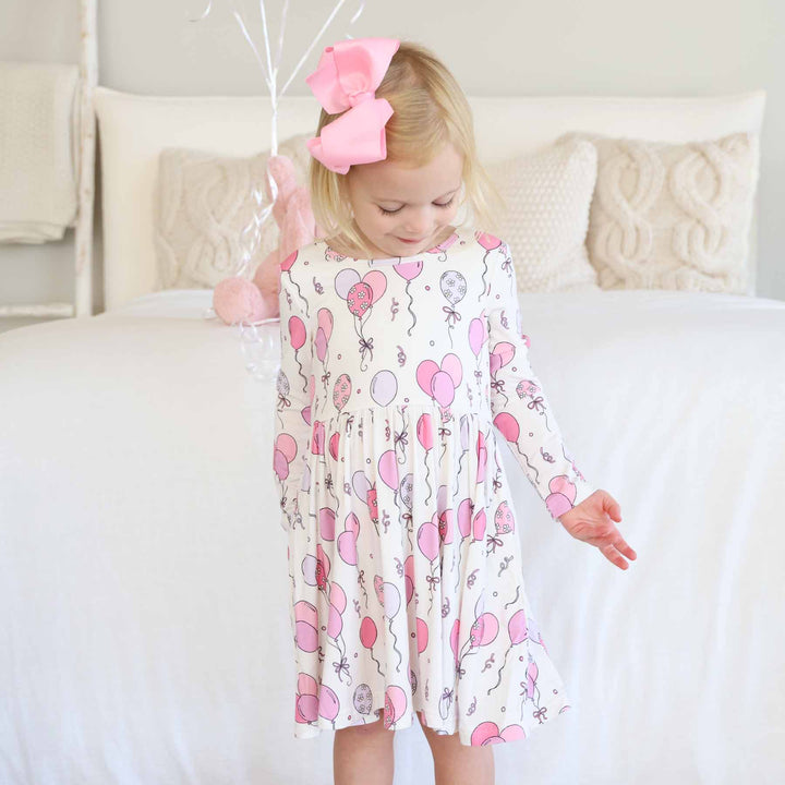 girls casual birthday-themed dress