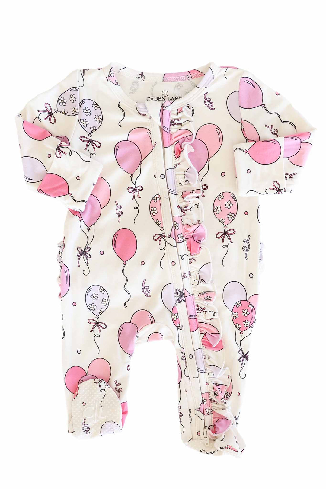 Girl Ruffle Zipper Footies | What's New