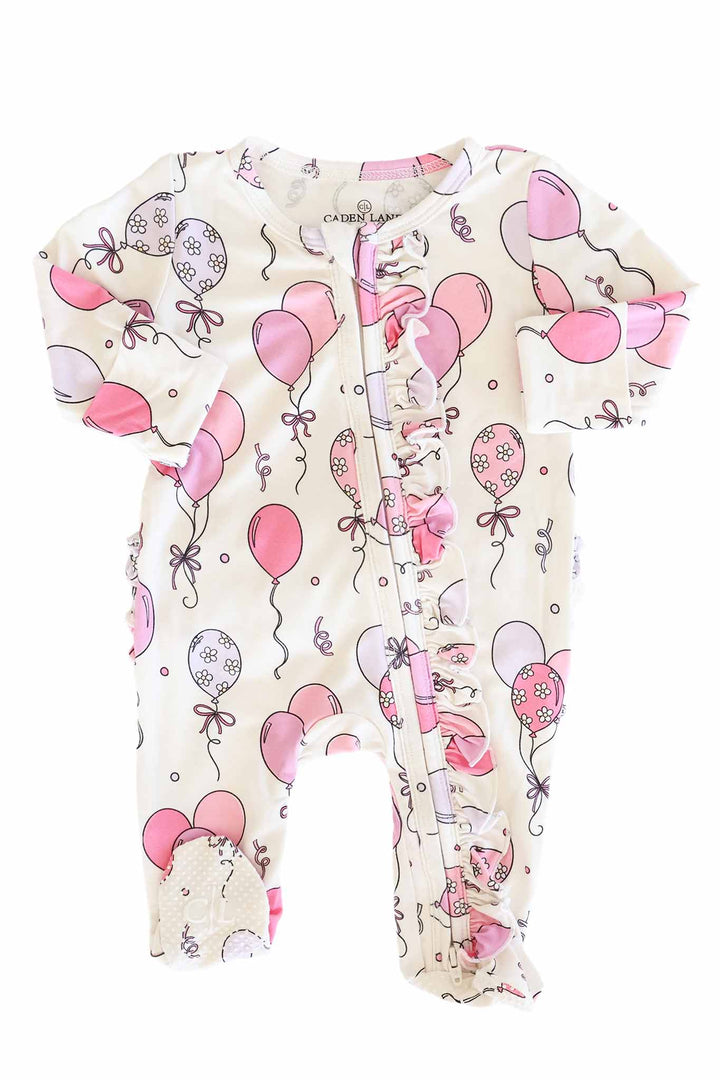 Girl Ruffle Zipper Footies | What's New
