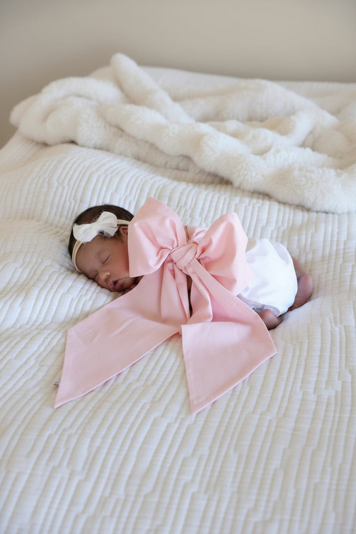 pink sash for babies newborn 