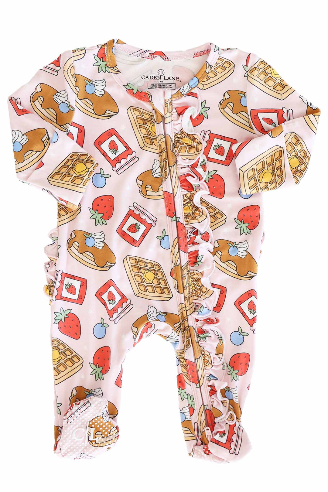 Girl Ruffle Zipper Footies | What's New