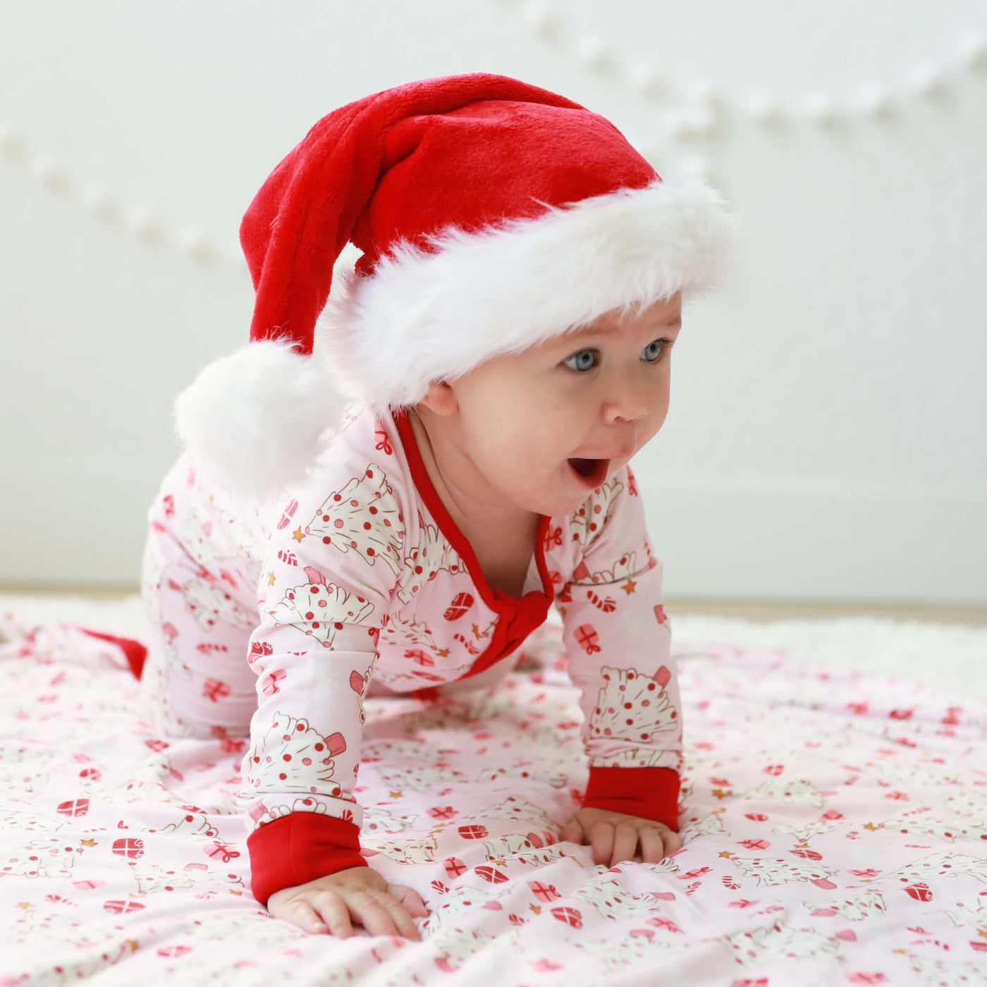 pink very merry christmas romper for toddlers