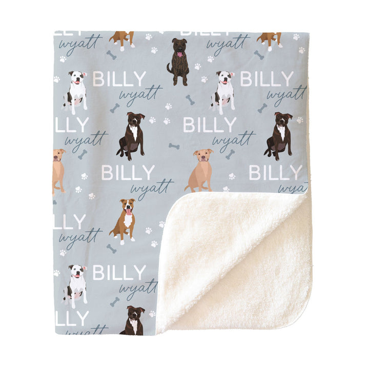 Personalized Kids Blankets | Dog Breeds