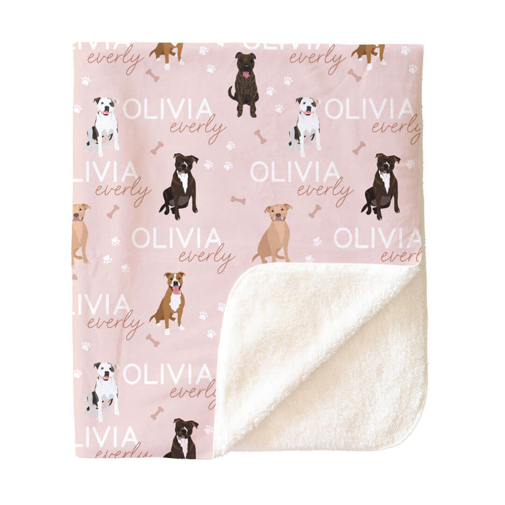 Personalized Kids Blankets | Dog Breeds