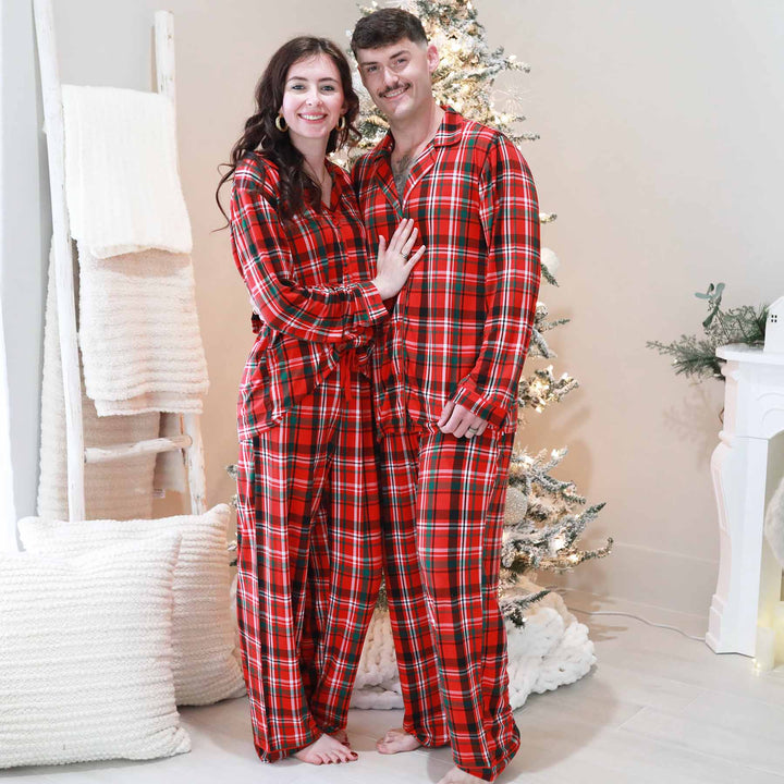 adult two piece pajama set cozy season 