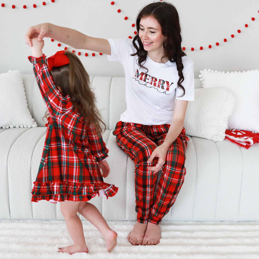 family matching pajamas joggers 