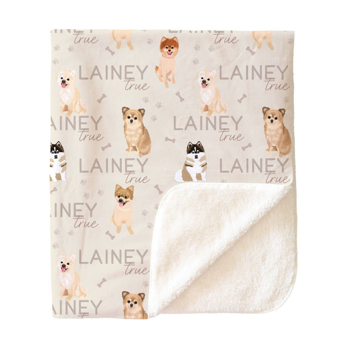 Personalized Kids Blankets | Dog Breeds