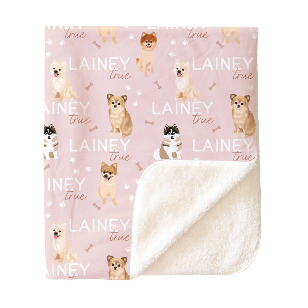 Personalized Kids Blankets | Dog Breeds