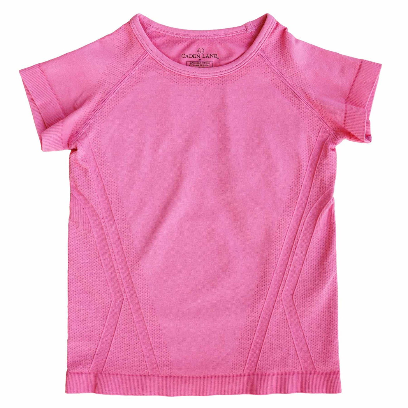 power pink kids active short sleeve athletic top 