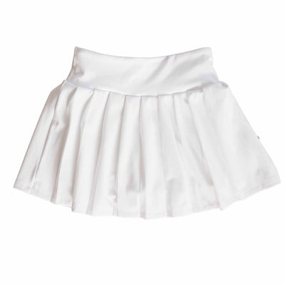 kids white tennis skirt 