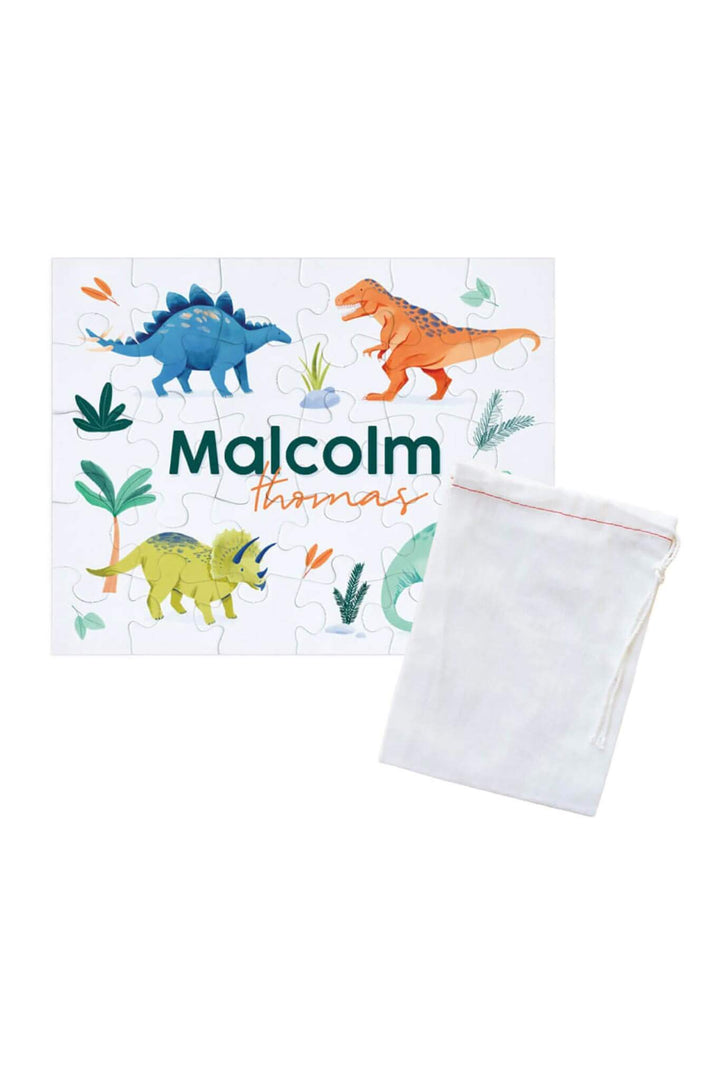 Kids Personalized 30 Piece Puzzle | Prehistoric World