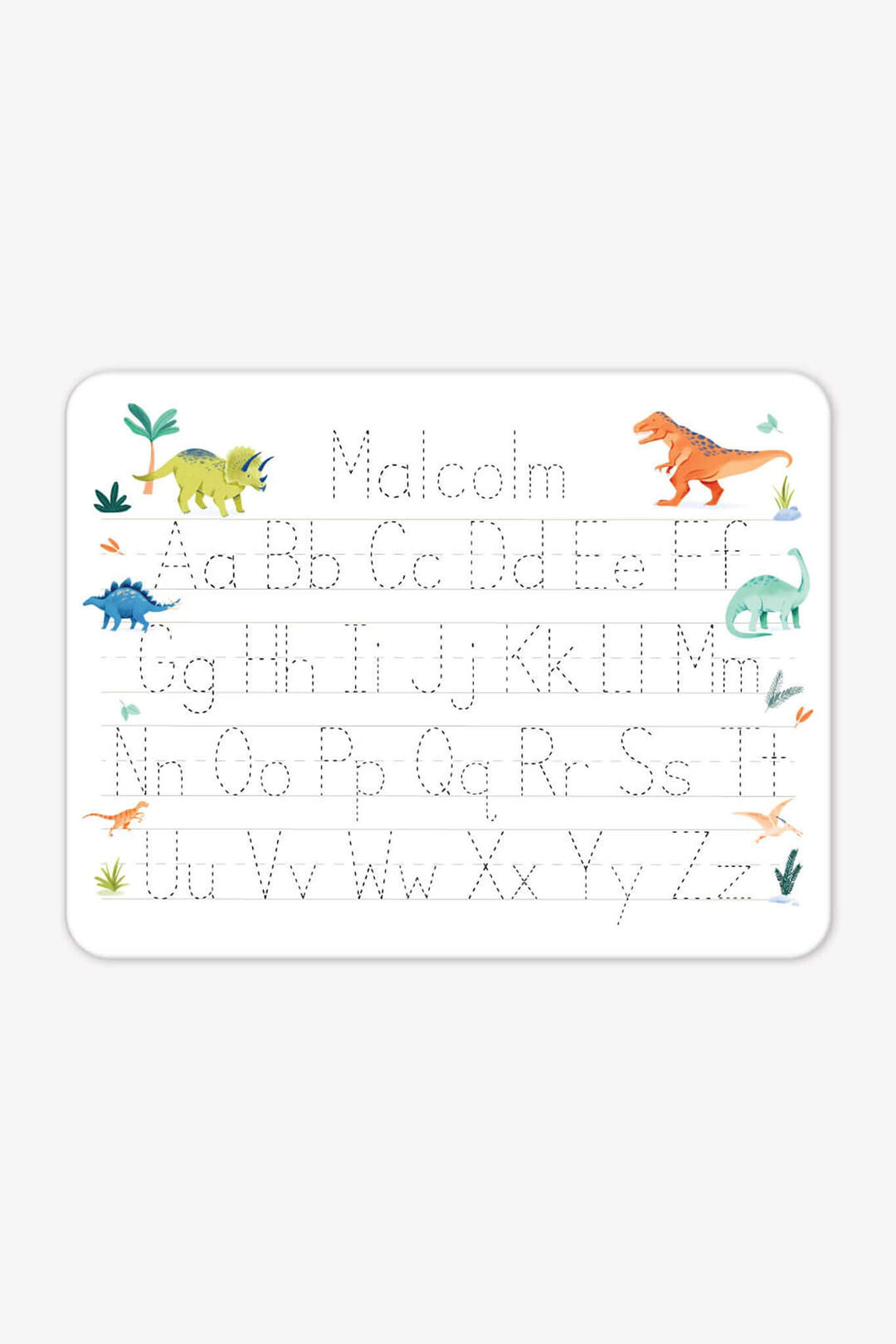 Kids Personalized Whiteboard | Prehistoric World