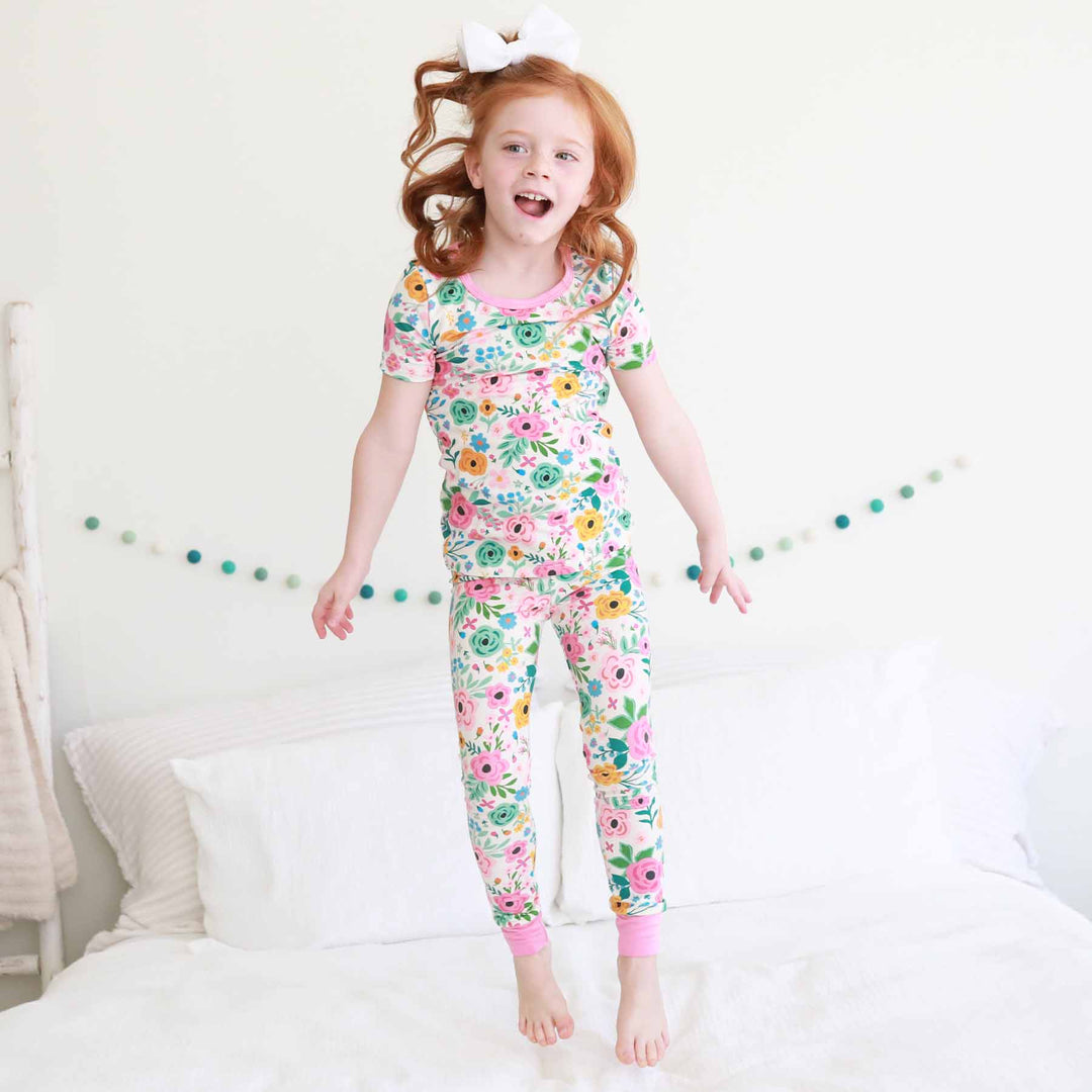 Two Piece Pajama Sets for Girls