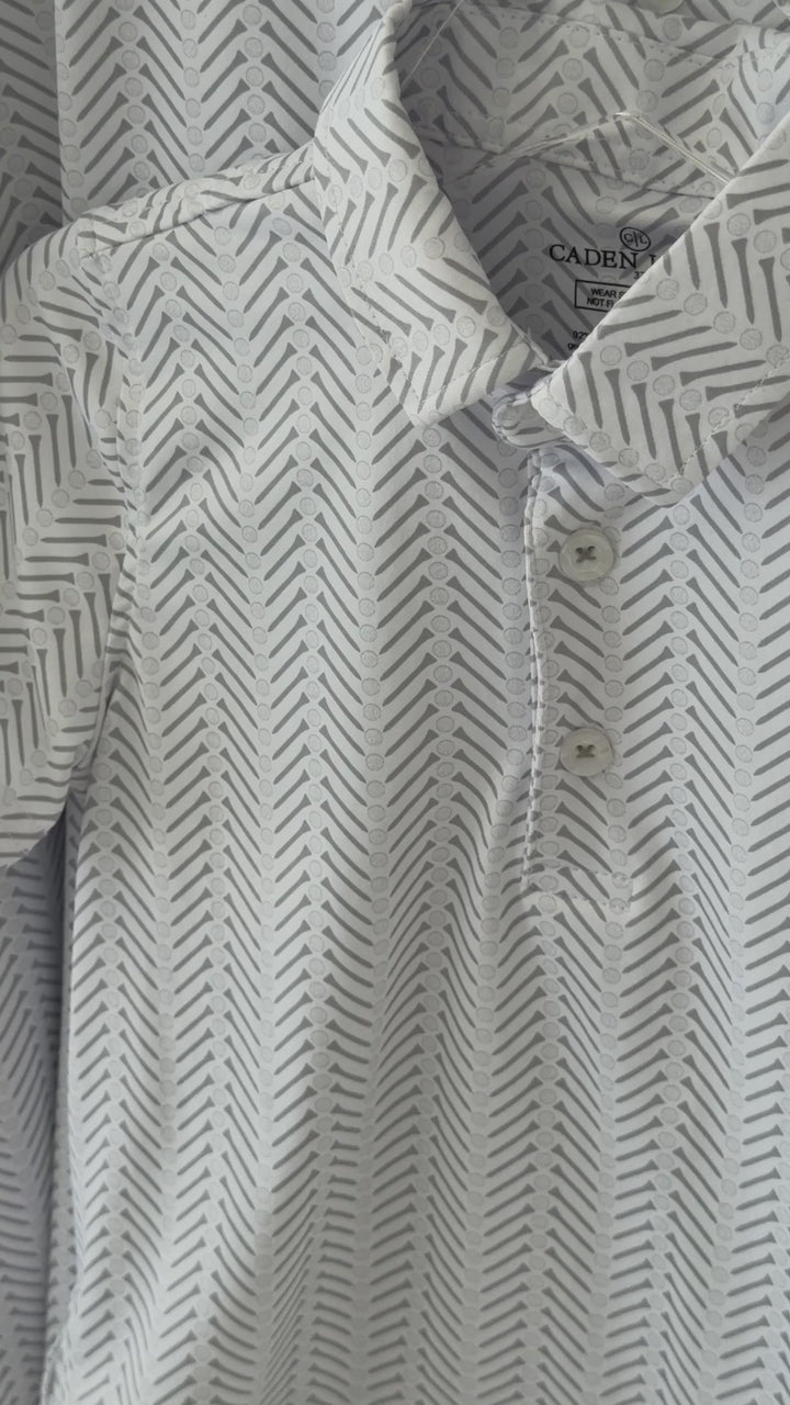 tee'd up polos for dad and son