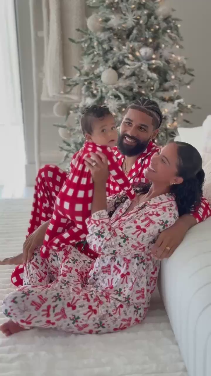 christmas family matching pajamas 