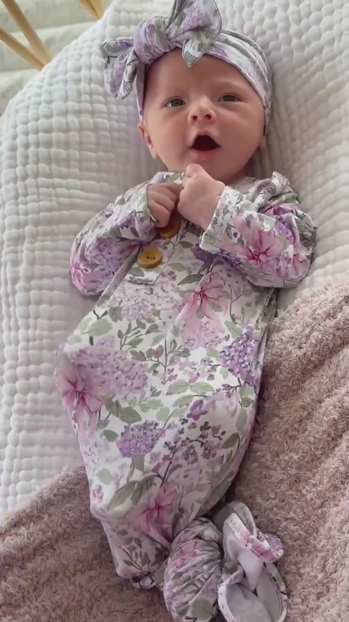 lavender lullaby knot gown video