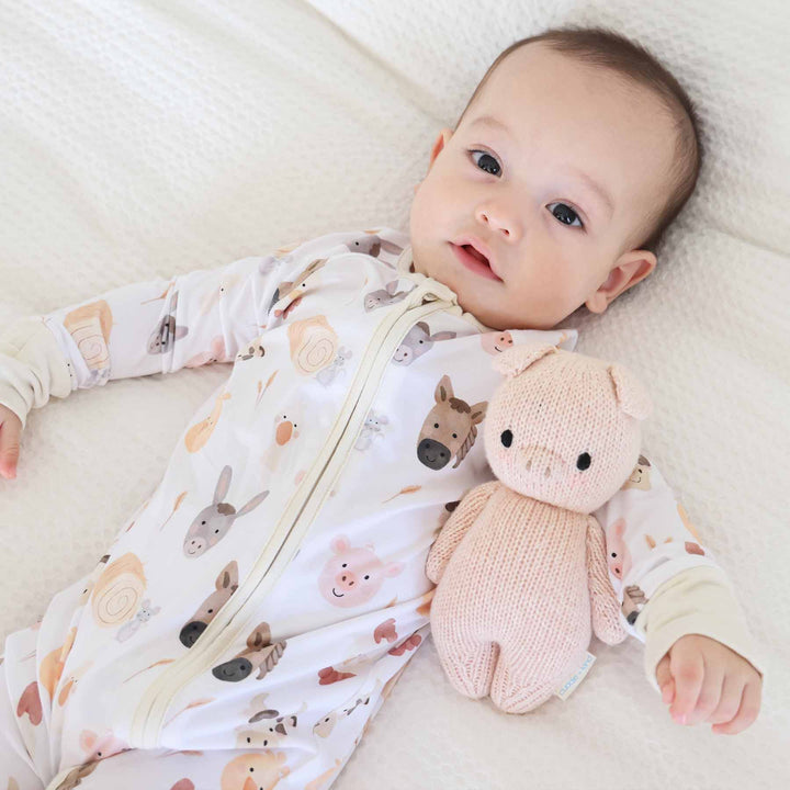 FARM PJ ROMPER FOR BABIES