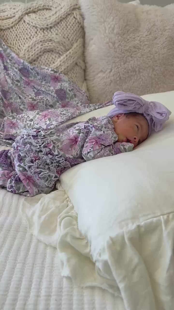 leighton's lavender footie video