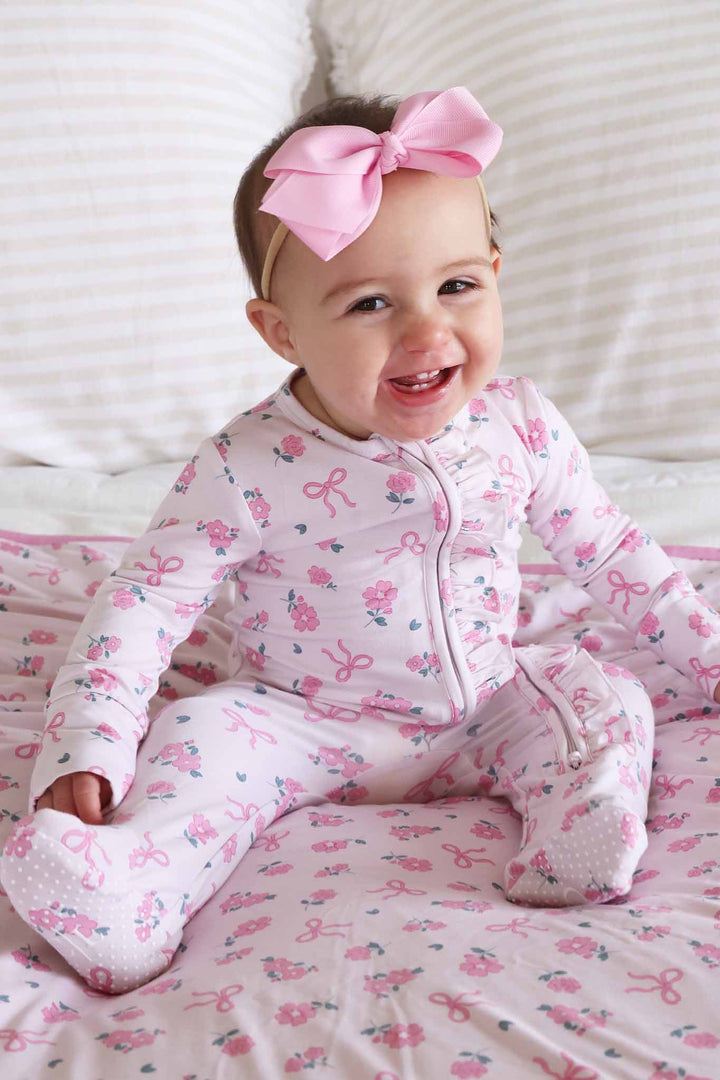 PINK RIBBON AND ROSES FOOTIE VIDEO