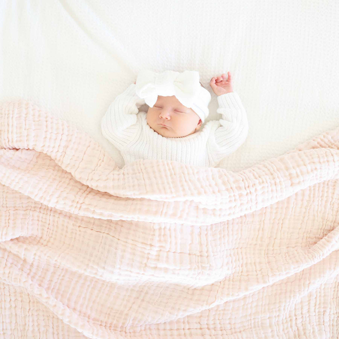 Organic Cotton Gauze Swaddle Blanket | Primrose