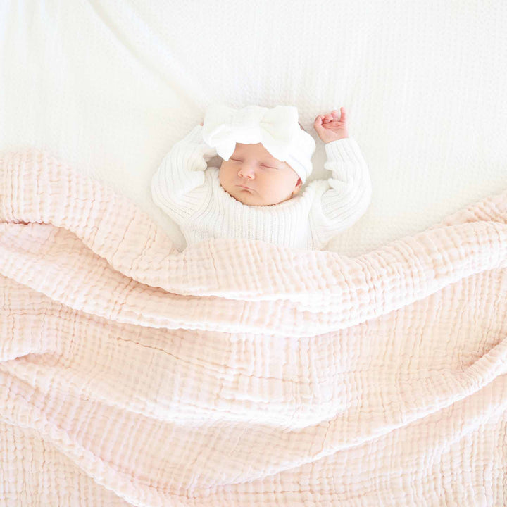 Organic Cotton Gauze Swaddle Blanket | Primrose