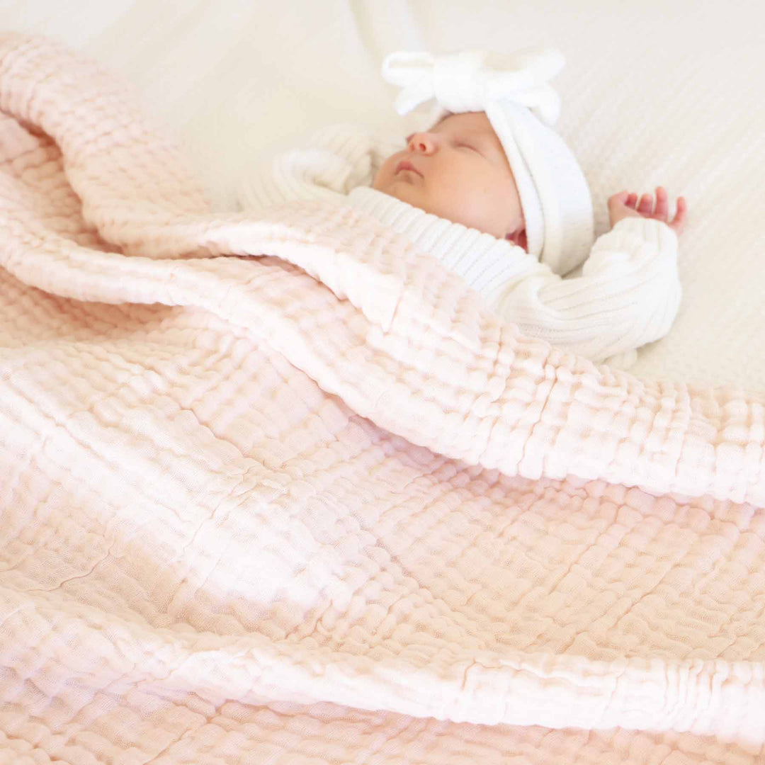 Organic Cotton Gauze Swaddle Blanket | Primrose