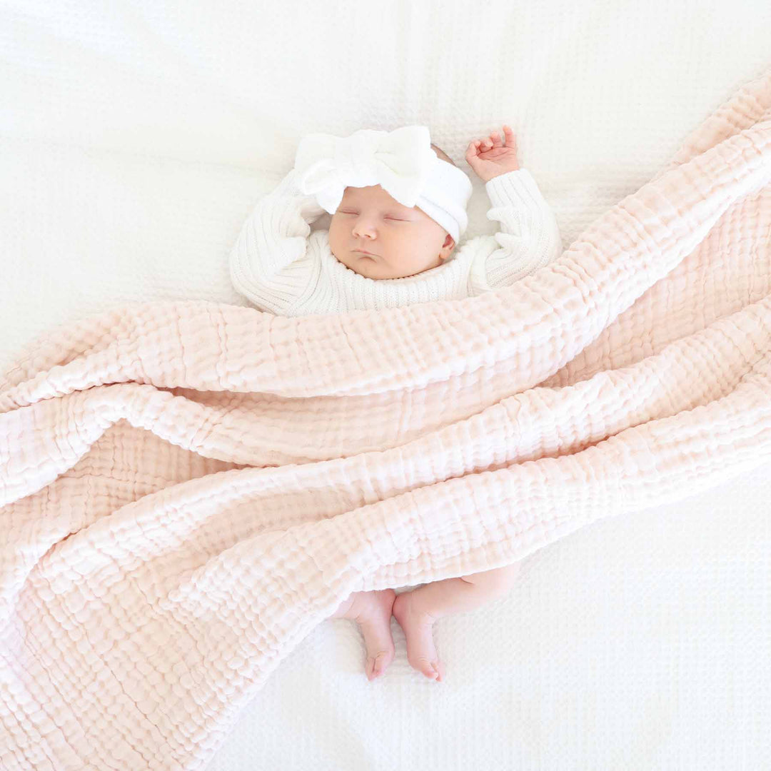 Organic Cotton Gauze Swaddle Blanket | Primrose