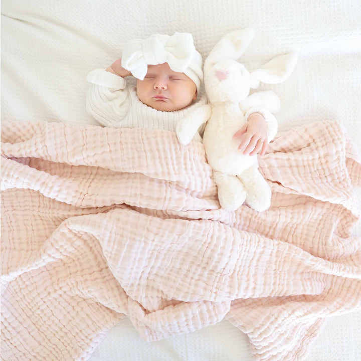 Organic Cotton Gauze Swaddle Blanket | Primrose