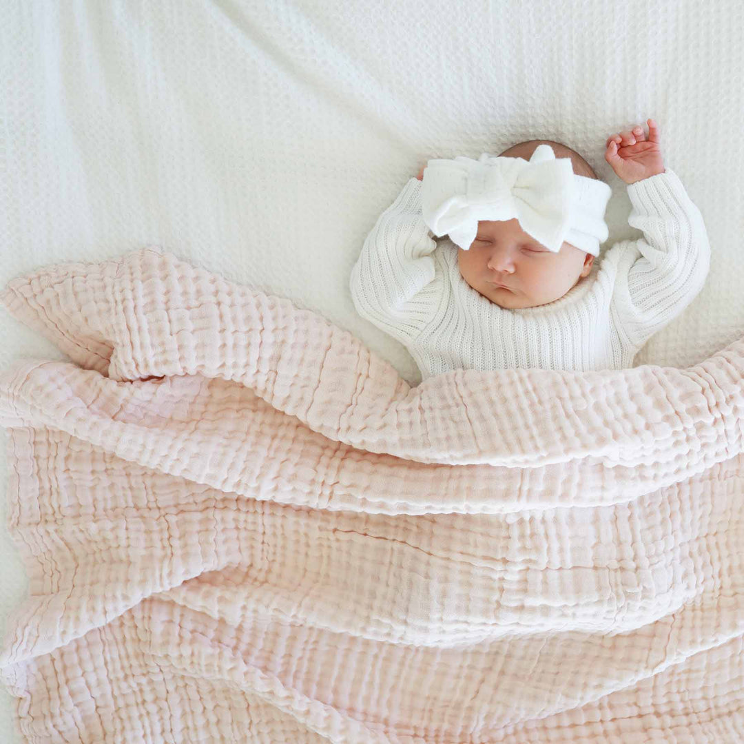 Organic Cotton Gauze Swaddle Blanket | Primrose