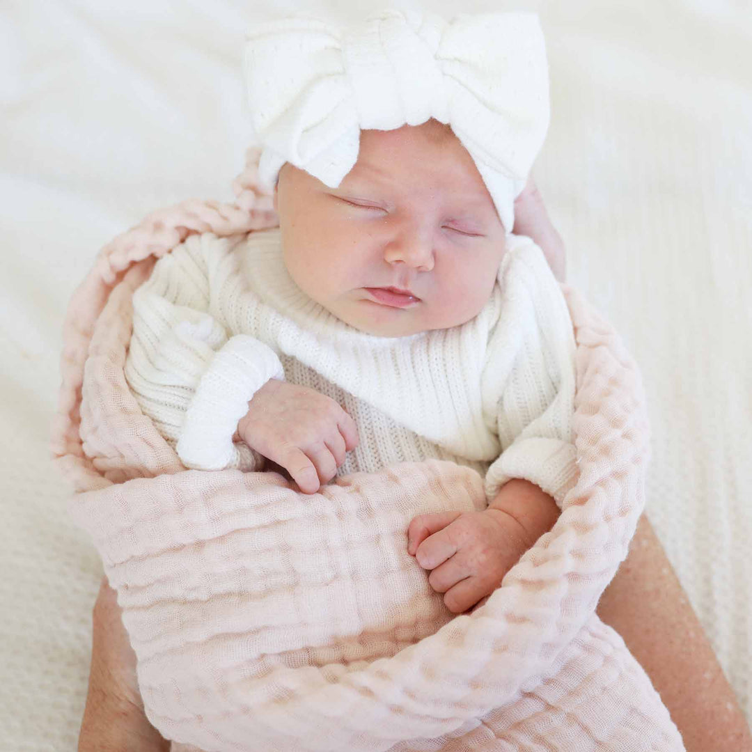 Organic Cotton Gauze Swaddle Blanket | Primrose