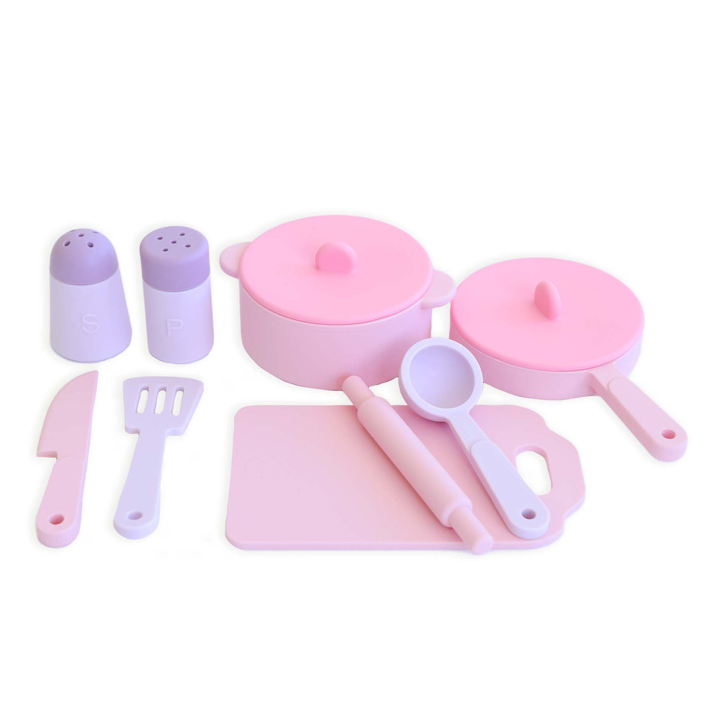 Silicone Play Kitchen Set | Bubblegum