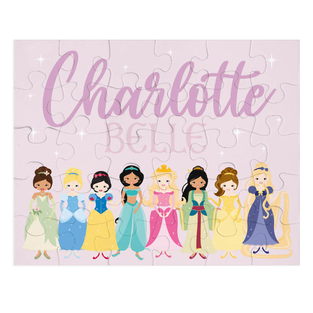 princess personalized puzzle 