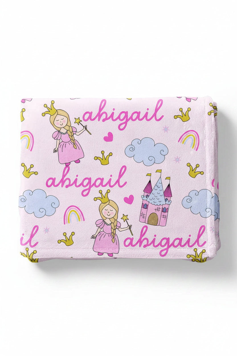 Once Upon A Time Personalized Kids Blanket