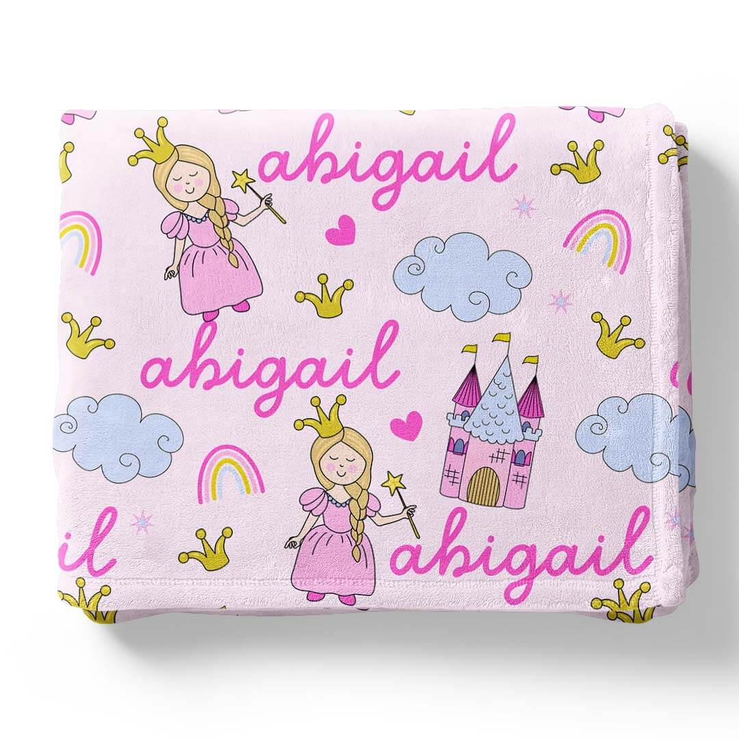 Personalized Themed Blankets for Girls