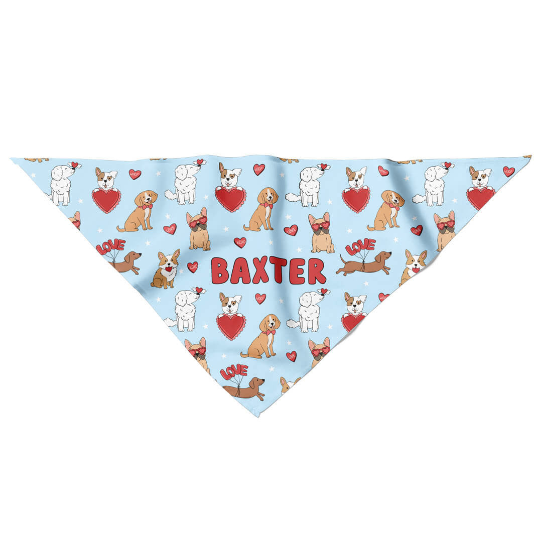 Personalized Pet Bandana | Pups & Kisses