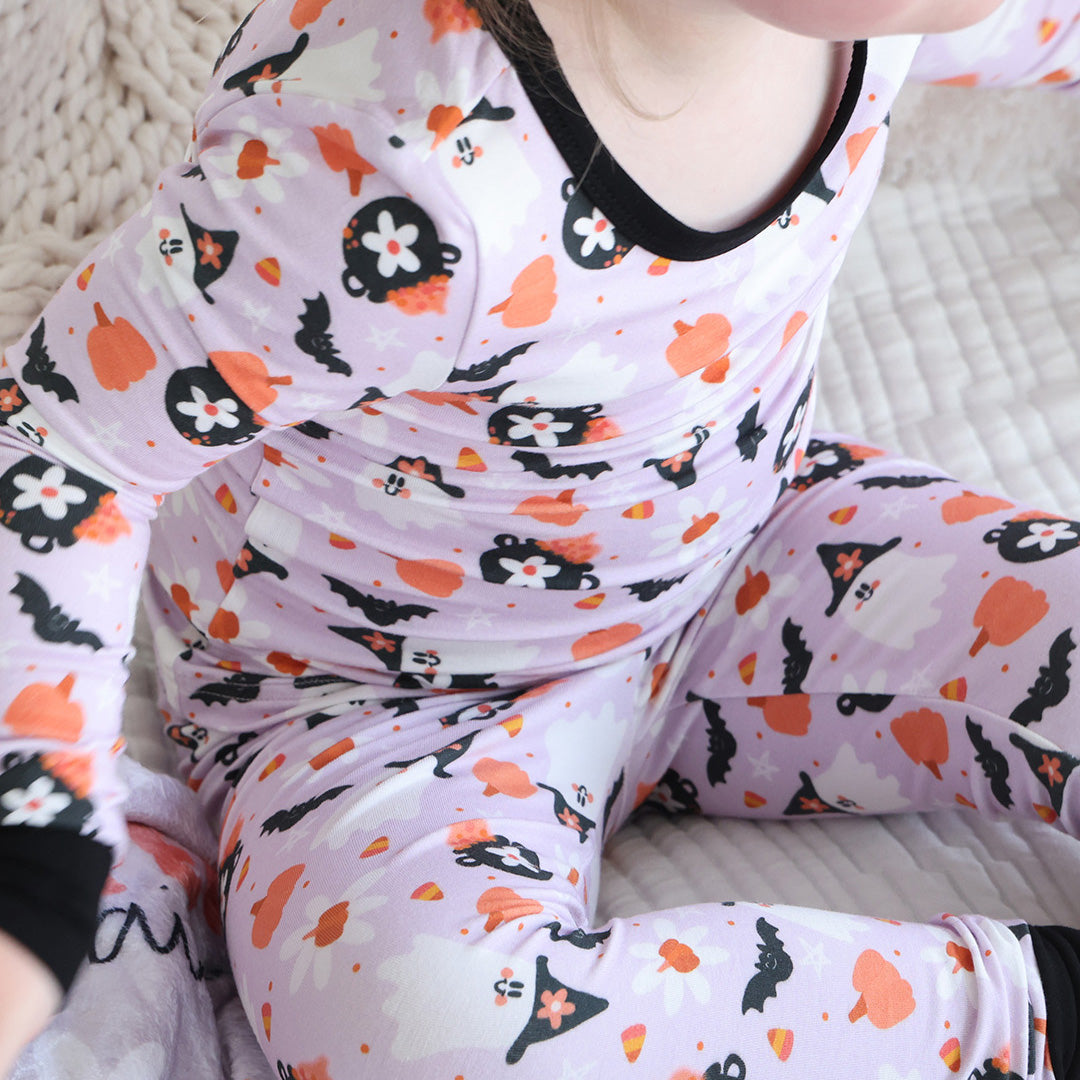 Let's Go Ghouls Two Piece Pajama Set*