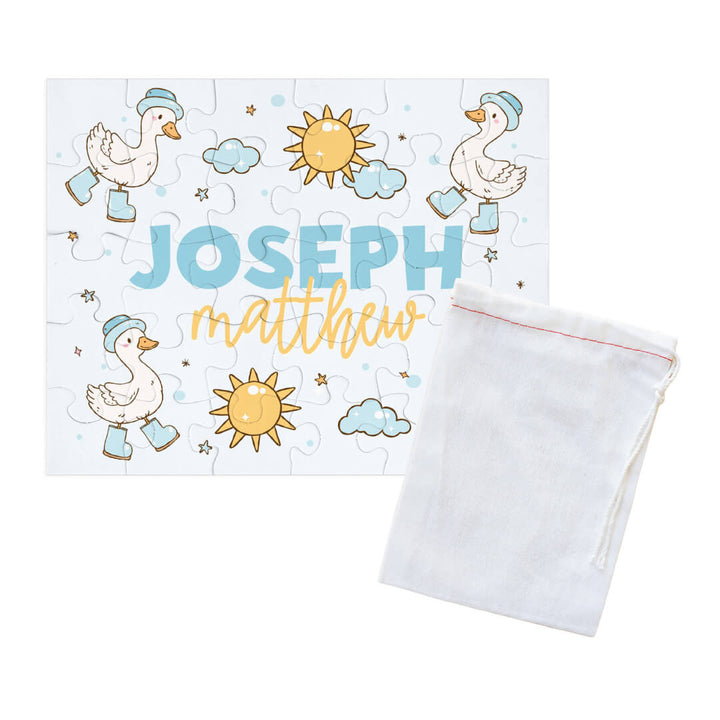 kids personalized silly goose puzzle for boys 