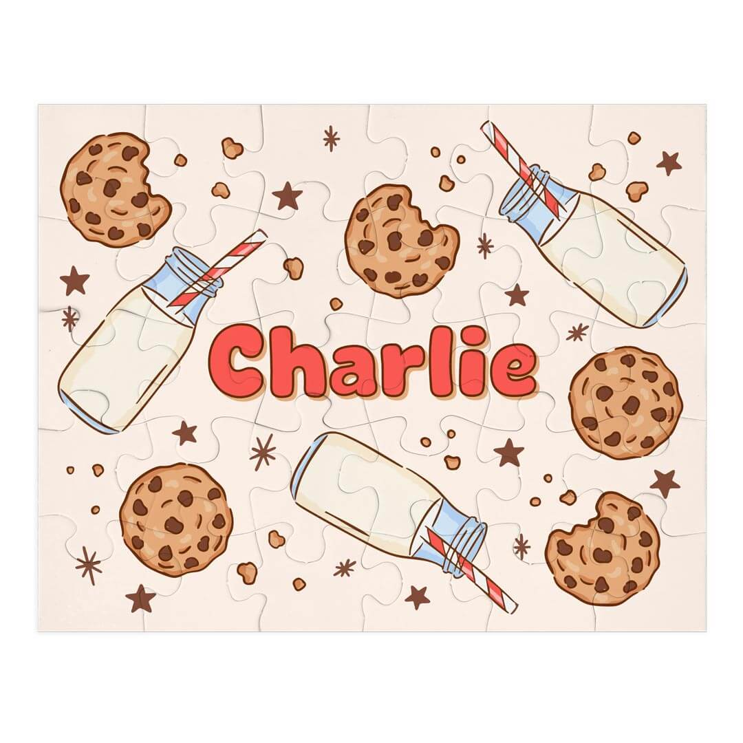 cookie cuddles personalized 30 piece puzzle for kids 