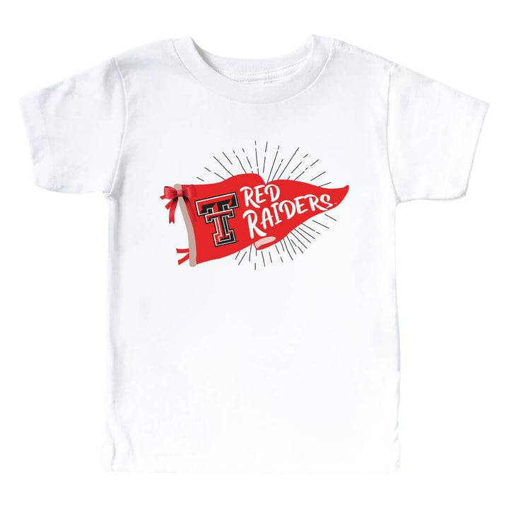 Texas Tech University | Footballs & Bows Kids Graphic Tee