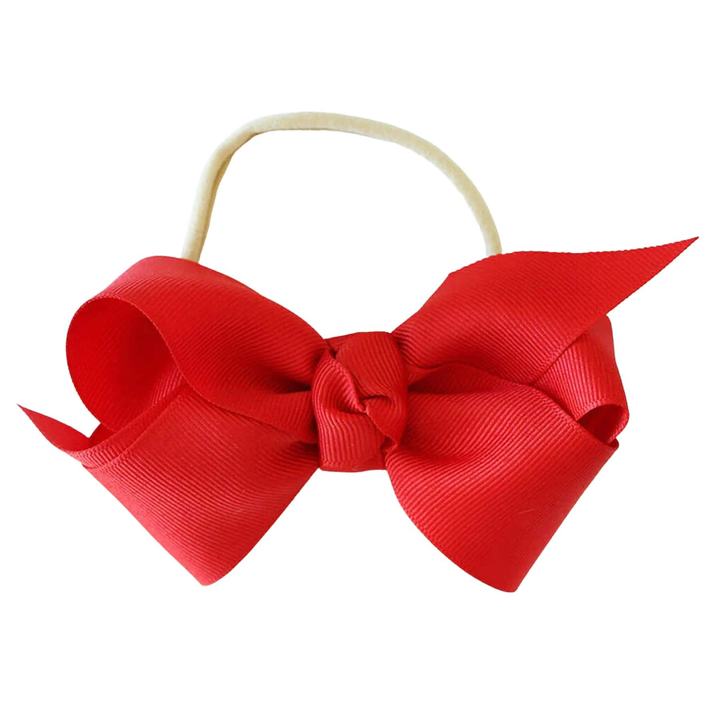 Ribbon Bow Headband | Red