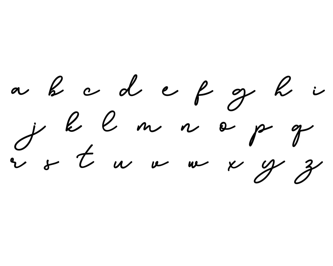 robot script font 
