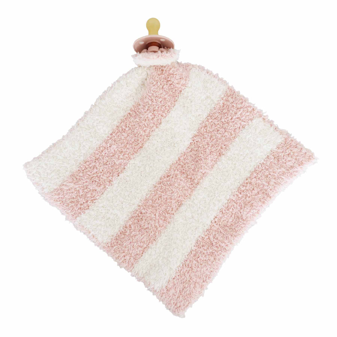 rose stripe cuddlelane luxe lovey 