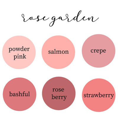 rose garden color swatches 