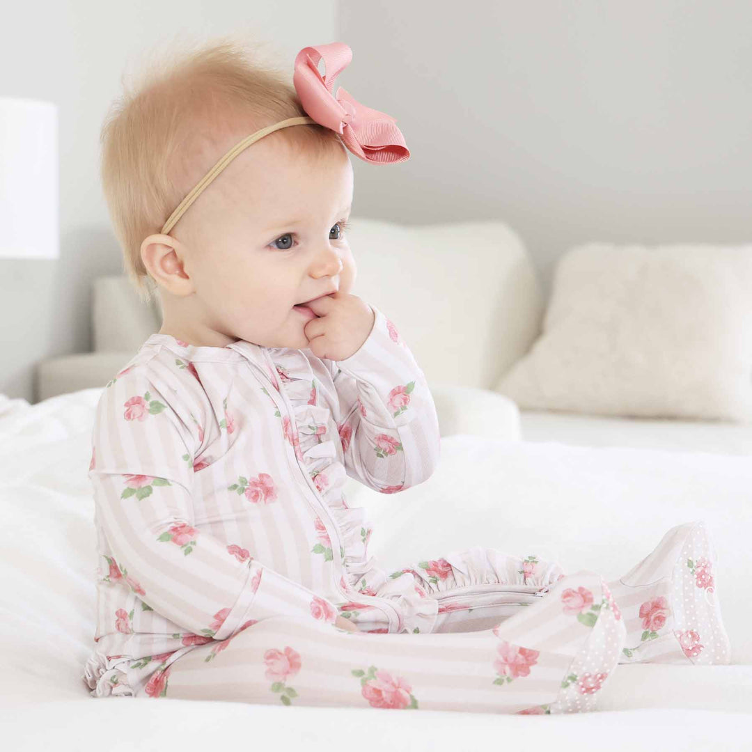 mommy and me matching pajamas rosy & cozy 