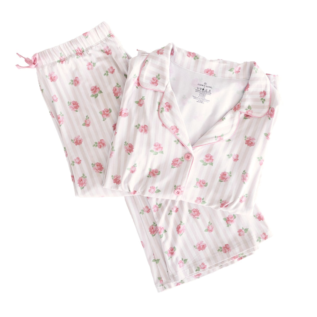 rosy and cozy women's flare lounge set 