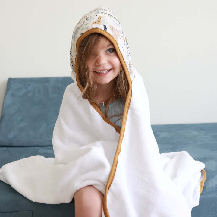 Kids Bamboo Hooded Towels