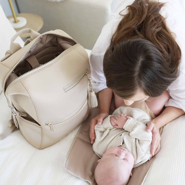 Weslie Diaper Backpack | Sand